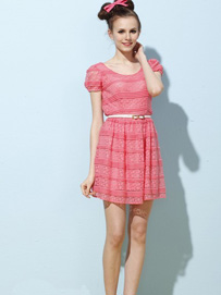 夏季服装搭配面料-蕾丝