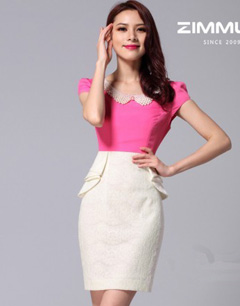 夏季服装款式搭配-拼接款式