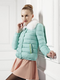 羽绒服搭配 糖果色（一）