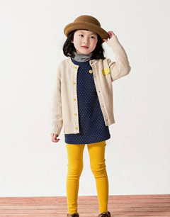 秋冬新款女童装款式- 针织