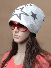 夏日清凉创意头巾系法