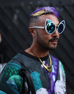 秀场之外的时尚 2014伦敦男装周之型男街拍