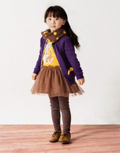 儿童皮肤黑穿什么颜色比较好看