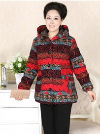 棉服贴身时尚搭配