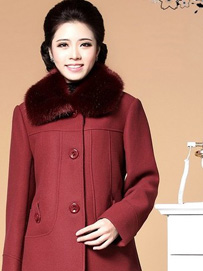 呢子大衣时尚搭配