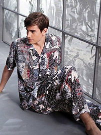 男士睡衣品牌—玉茄子