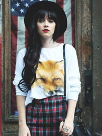 朋克风格服装搭配-卫衣