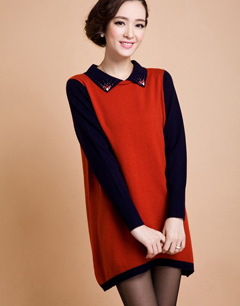 春竹毛衣推荐款 中年妈妈毛衣款式