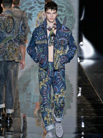 米兰男装周:强悍男装来袭