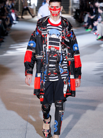 男装周上演法式浪漫