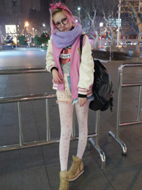 原宿风发型搭配外套系列一