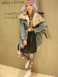 原宿风发型搭配外套系列二