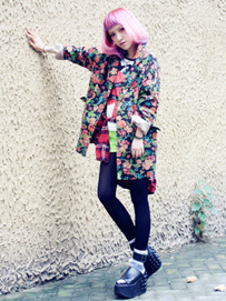 原宿风发型搭配外套系列三