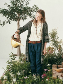 森女搭配：森女系裤装搭配