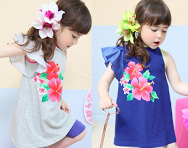 童装无袖裙 各式装扮萌到爆