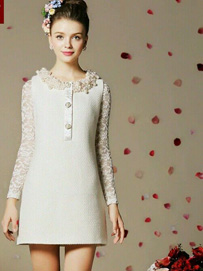 无袖连衣裙秋冬款