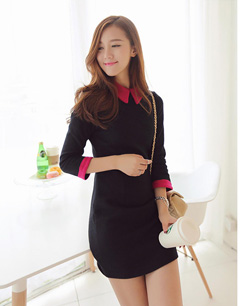 2014春装连衣裙面料款式搭配