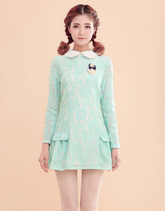 2014春装连衣裙面料款式搭配