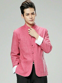 简约复古中山式正装