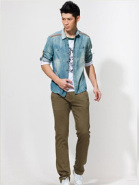 2014春装搭配：牛仔