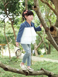 2014春装搭配：牛仔