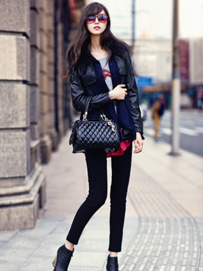 韩版女装外套搭配