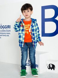 韩版童装外套搭配