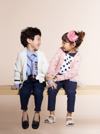 韩版童装外套搭配