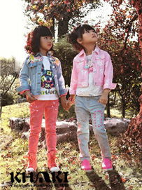 韩版童装外套搭配