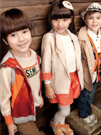 韩版童装外套搭配