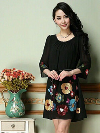 春装新款散发意式迷情