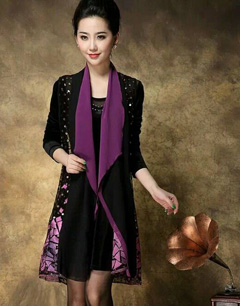 新款多元素外套 中年女性hold得住的单品