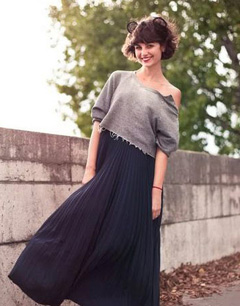 夏季宽松t恤搭配潮流街拍推荐