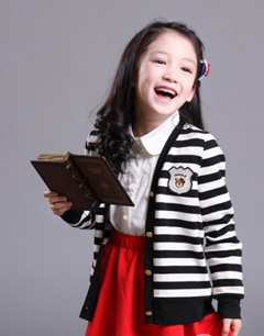 学院风条纹新款外套俏皮可爱