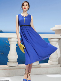 沙滩裙款式搭配-沙滩长裙款式搭配