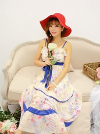 沙滩裙款式搭配-沙滩长裙款式搭配