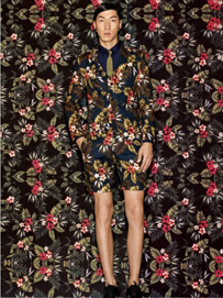 男士个性套装搭配