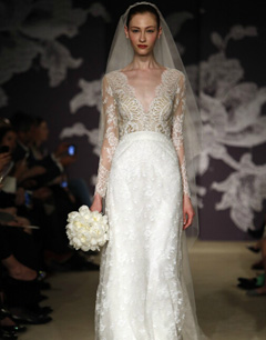 Carolina Herrera 2015春季系列婚纱