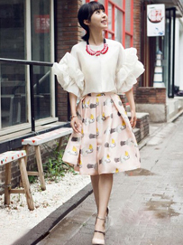 轻熟女搭配之:半身裙搭配