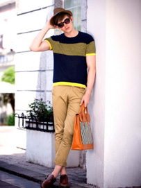 夏季潮男服装搭配