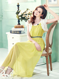 达人示范：连衣裙长裙搭配