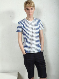 男士五分裤搭配技巧