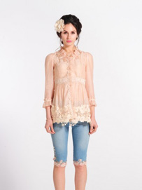 女士五分裤搭配技巧