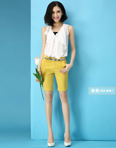 五分裤配什么鞋  五分裤+高跟鞋