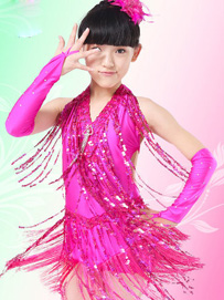 枚红色流苏亮片灵动款