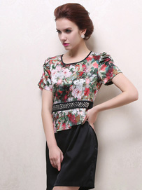 春夏真丝连衣裙搭配示范五