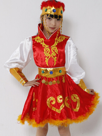 俏皮可爱儿童舞蹈服装