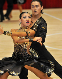 
![男女对跳舞蹈服装--国标舞